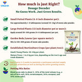 Neem Cake Powder for Plants, Organic Neem Khali Fertilizer for Home Garden, Manure for Flowers, Vegetables & Lawn