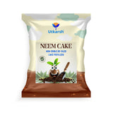 Neem Cake Powder for Plants, Organic Neem Khali Fertilizer for Home Garden, Manure for Flowers, Vegetables & Lawn
