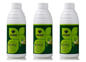 Neemoz-Gold (Azadirachtin E.C. 1% w/w, 10000 ppm) Neem Oil Based Natural Insecticide - Utkarsh Agrochem Pvt ltd. 