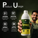 Neemoz Gold | Organic Neem Oil Bio-Insecticide with 10000 PPM Azadirachtin EC 1% W/W | Ideal for Tomato, Brinjal, Chilli, Cotton & Commercial Crop Pest Control