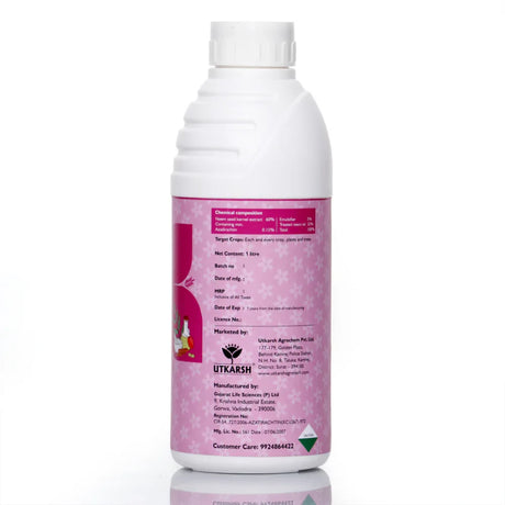 Neemoz-Silver (Azadirachtin E.C. 0.15% w/w 3000 ppm) Neem Oil Based Natural Insecticide - Utkarsh Agrochem Pvt ltd. 