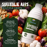 Neemoz - CP Cold Pressed Neem Oil | 1500 PPM Azadirachtin EC 0.15% W/W Organic Bio-Insecticide | Effective Broad-Spectrum Pest Control for Vegetables, Fruits, Cotton, Rice & Plants