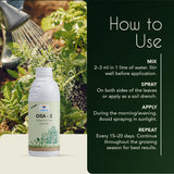 OSA-2 – Orthosilicic Acid 2% w/w Liquid | Silicon Fertilizer for Plants | Improves Plant Strength, Stress Tolerance & Yield