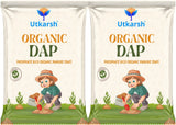 Organic DAP Fertilizers for Plants, Phosphate Rich Organic Manure for Home Garden, Crops, & Nursery, Khaad for Flowers, Vegetables & Lawn - Utkarsh Agrochem Pvt ltd. 