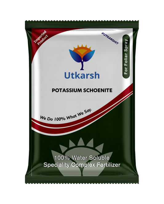 Potassium Schoenite (100% Water Soluble Fertilizer) for Potassium, Magnesium, Sulphur to Plants, Increases Plant & Fruit Quality, Resistance to Winter Kill, Drying, Insect Attack and Spray Damage - 25 Kg Pack