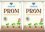 PROM - Phosphate Rich Organic Manure, Organic DAP for Home Garden, Plants, Crops, & Nursery, Khaad for Flowers, Vegetables & Lawn - Utkarsh Agrochem Pvt ltd. 