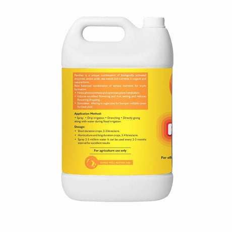 Panther (Activated Biological Formulation for Effective Flowering & Plant Growth) Biostimulant - 20 Litre - Utkarsh Agrochem Pvt ltd. 