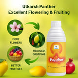 Panther (Activated Biological Formulation for Effective Flowering & Plant Growth) Biostimulant - 20 Litre - Utkarsh Agrochem Pvt ltd. 