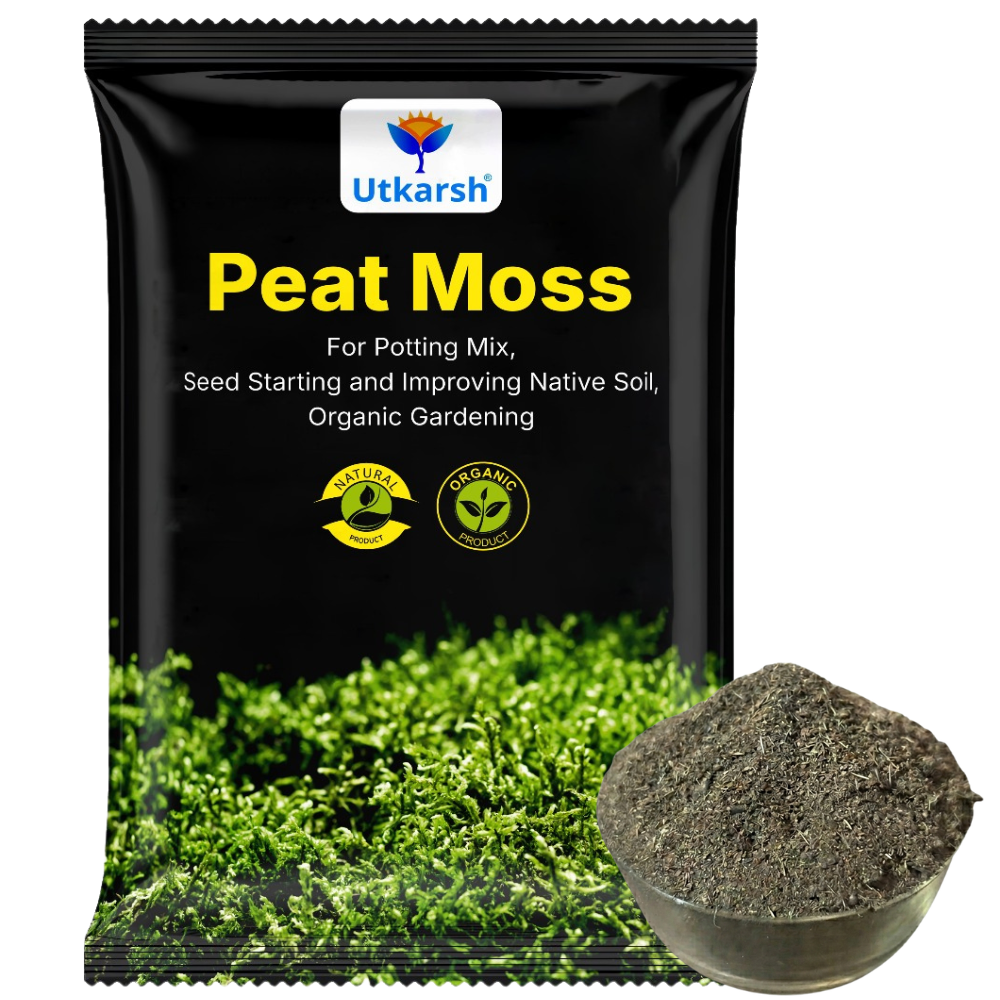 Peat Moss (For Potting Mix, Seed Starting and Improving Native Soil, Organic Gardening)