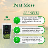 Peat Moss (For Potting Mix, Seed Starting and Improving Native Soil, Organic Gardening) - Utkarsh Agrochem Pvt ltd. 