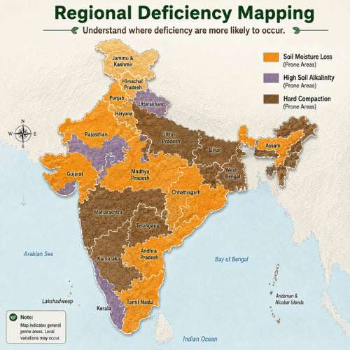 Regional Deficiency Map