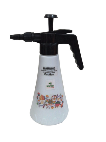 Utkarsh Garden Bottle Sprayer White- 1 Liter | Plant Spray Bottle for Herbicides, Pesticides, Fertilizers,| Gardening Water Pump Sprayer | Plant Spray Bottle for Garden | Spray Bottles for Gardening