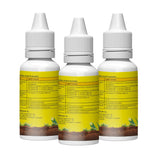 Plant Boost - Liquid Bio Fertilizer, Organic Growth Booster for Faster, Healthier Home Garden Plants, Ideal for Vegetables, Flowers, Herbs & Promotes Healthy Roots (Pack of 3 of 50 ml) - Utkarsh Agrochem Pvt ltd. 