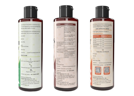 Plant Growth & Nutrition Kit - Promotes Healthy Roots & Robust Growth, Immunity Booster, Organic Liquid Fertilizer & Micronutrients for Home Garden, Indoor & Outdoor Plants - Utkarsh Agrochem Pvt ltd. 