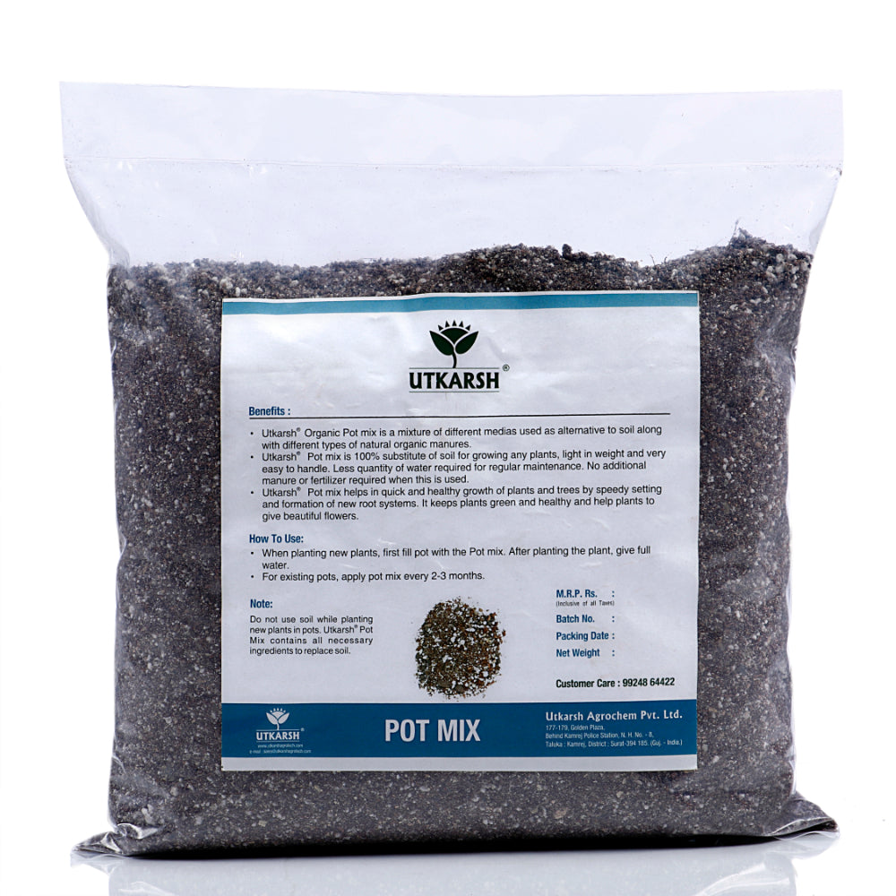 Utkarsh Pot Mix for Gardening and Hydroponics Organic Fertilizers