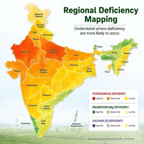 Regional Deficiency Map