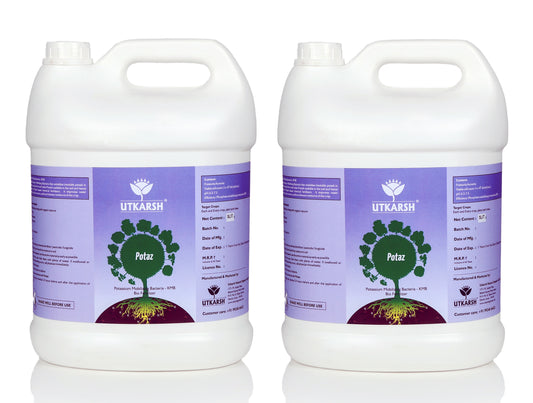 Utkarsh Potaz (Potassium Solubilizing Bacteria - KSB) Bio Fertilizer, 20 Litre