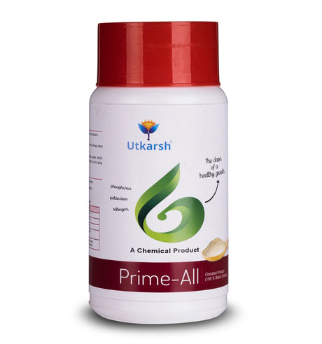 Prime All - Amino Acid Chelated Mix - Nitrogen, Phosphorus, Potassium (100 % Water Soluble Chemical for Foliar Spray) - Utkarsh Agrochem Pvt ltd. 