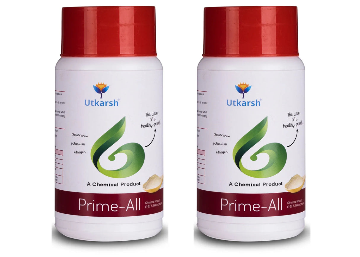 Prime All - Amino Acid Chelated Mix - Nitrogen, Phosphorus, Potassium (100 % Water Soluble Chemical for Foliar Spray) - Utkarsh Agrochem Pvt ltd. 