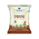 PROM - Phosphate Rich Organic Manure for Plants, Home Garden, 100% Water Soluble Granules, Fertilizers for Plants Growth, Bio DAP to Improve Flowering, Fruiting & Vegetables
