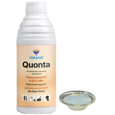 Quonta (Triacontanol 0.05% EC) | Plant Growth Regulator - Utkarsh Agrochem Pvt ltd. 
