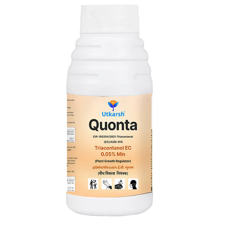 Quonta (Triacontanol 0.05% EC) | Plant Growth Regulator - Utkarsh Agrochem Pvt ltd. 