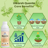 Quonta (Triacontanol 0.05% EC) | Plant Growth Regulator - Utkarsh Agrochem Pvt ltd. 