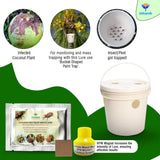 Red Palm Weevil Lure with RPW Magnet & Bucket Trap - Utkarsh Agrochem Pvt ltd. 