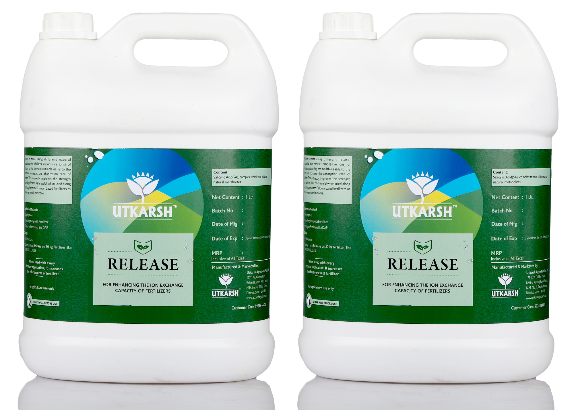 Utkarsh Release (For Enhancing The Ion Exchange Capacity Of Fertilizers) Biostimulant, 20 Litre