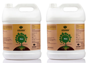 Utkarsh Rhizoz (Rhizobium Nitrogen Fixing Bacteria) Bio Fertilizer, 20 Litre