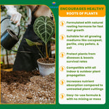 Root Out - Rooting Hormone Powder | Enhances Root Formation of Plant Cuttings | Fast Root Growth Booster | Rooting Powder for Propagation, Grafting, Cloning & Transplant Success