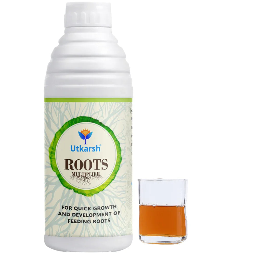 Roots Multiplier (For Quick Hairy Roots Formation) Plant Food for Healthy Roots - Utkarsh Agrochem Pvt ltd. 