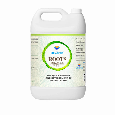 Roots Multiplier (For Quick Hairy Roots Formation) Plant Food for Healthy Roots - Utkarsh Agrochem Pvt ltd. 