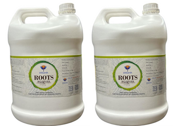 Utkarsh Roots Multiplier (For Quick Hairy Roots Formation) Plant Food for Healthy Roots, 20 Litre