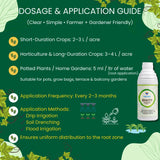 Roots Multiplier Plant Food | Hairy Root Booster for Plants | Enhances Root Growth, Nutrient Uptake & Plant Health