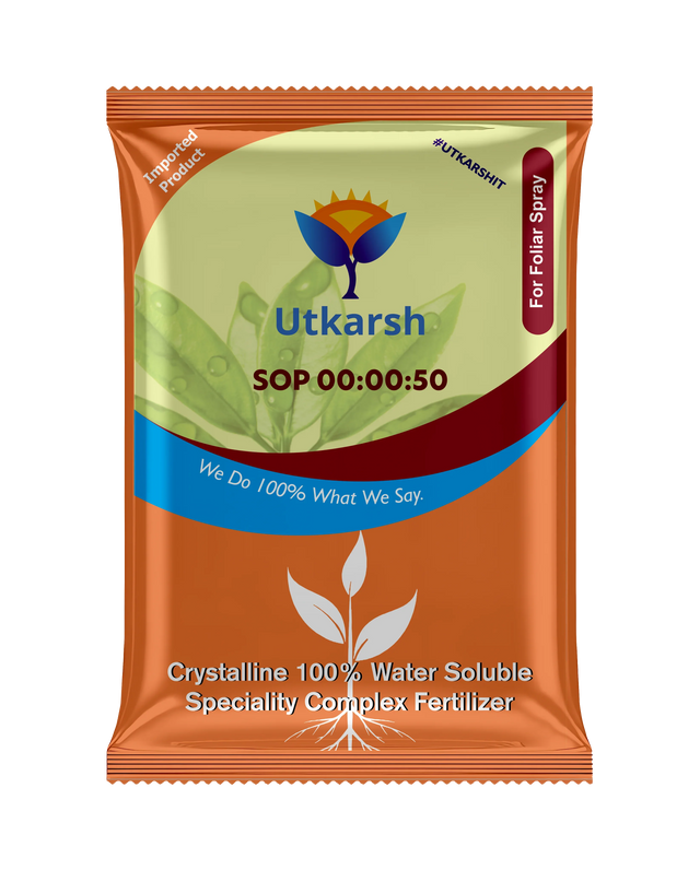 SOP 00-00-50 potassium fertilizer for better flowering and fruiting
