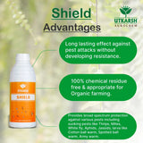Shield | 100% Organic Botanical Pest Control, Natural Plant Protector | Compatible with all kinds of Chemical Fertilizer, Bio Pesticide and Bio Fungicide - Utkarsh Agrochem Pvt ltd. 