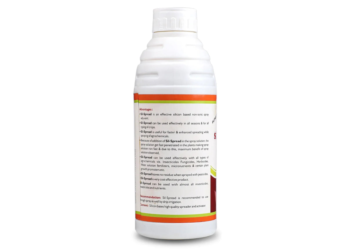 Sil-Spread | Silicon Based Non-Ionic Adjuvant, Sticker, Activator, Spreader - Utkarsh Agrochem Pvt ltd. 