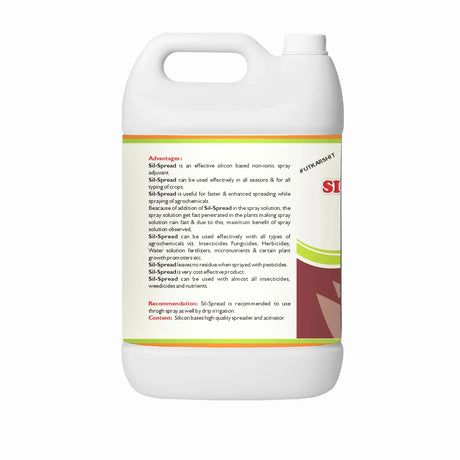 Sil-Spread | Silicon Based Non-Ionic Adjuvant, Sticker, Activator, Spreader - 20 Liter - Utkarsh Agrochem Pvt ltd. 