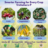 Trichoderma Harzianum 1% WP 2 x 10^6 CFU/gm min. Bio Fungicides for Plants, Crops and Home Gardening - Trichoherz-P - Utkarsh Agrochem Pvt ltd. 