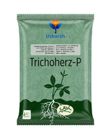 Trichoderma Harzianum 1% WP 2 x 10^6 CFU/gm min. Bio Fungicides for Plants, Crops and Home Gardening - Trichoherz-P - Utkarsh Agrochem Pvt ltd. 