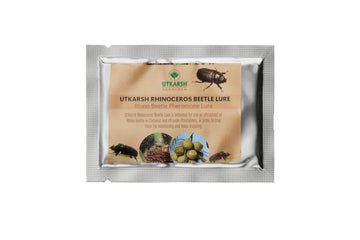 Utkarsh Rhinoceros Beetle Oryctes Rhinoceros Pheromone Lure for Catching Insects of Rhino Beetle in Coconut Palm, Date Palm, Oil Palm & Areca Nut Palm