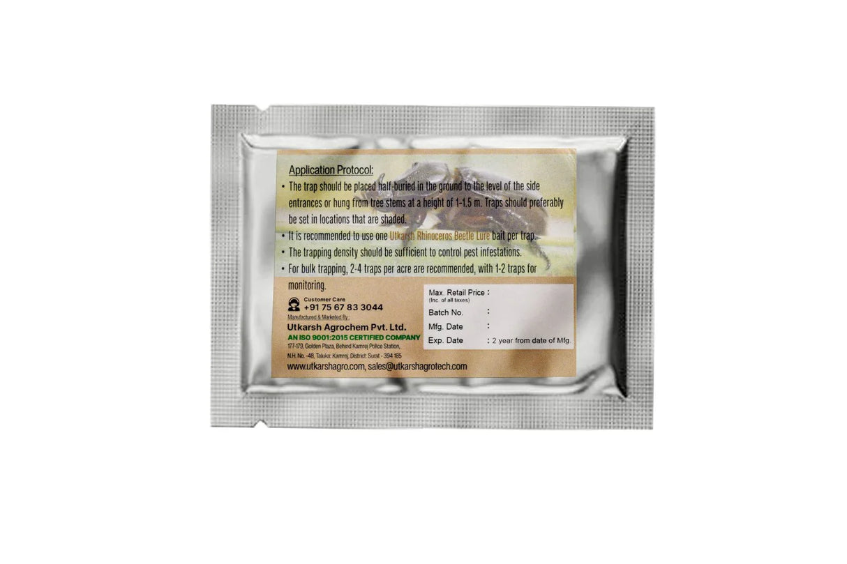Rhinoceros Beetle Lure - Utkarsh Agrochem Pvt ltd. 