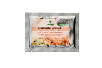 Utkarsh Tomato Leaf Miner Tuta Absoluta Pheromone Lure for Catching Insects/Moth of Tomato Leaf Minor of Tomato, Potato, Okra and Other Vegetables with Water Trap