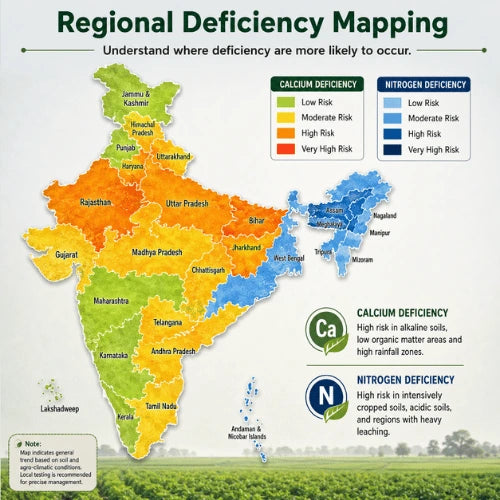 Regional Deficiency Map