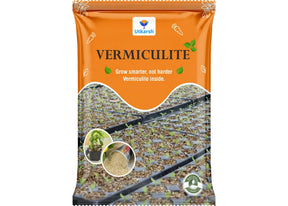 Vermiculite for Home Terrace Garden, Horticulture & Hydroponics 100% Natural, Organic Potting Soil Mix Additive & Nutrient Absorption | Size: 1 - 6 mm - Utkarsh Agrochem Pvt ltd. 