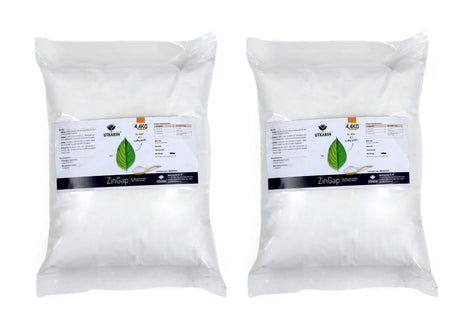 Zinc - 12% EDTA Chelated, 100% Water Soluble Fertilizers for Plants, Micronutrient for Green Foliage, Home Garden, Plant Growth Booster | ZinGap - Utkarsh Agrochem Pvt ltd. 