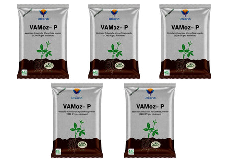 Mycorrhiza with 100 IP/gm, Bio Fertilizers for Healthy Plants, Vigorous Stem Girth, Enhances Nutrient Absorption, Water Uptake & Soil Aeration | VAMoz-P - Utkarsh Agrochem Pvt ltd. 
