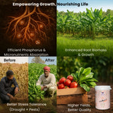 Mycorrhiza Powder with 5000 IP/gm, Bio Fertilizers for Plants, Root Growth, Plant Health Promoter, Home Garden | Vamoz - S