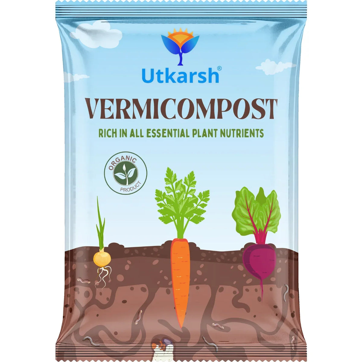 Vermicompost, 100% Natural Organic Fertilizer Manure for Plants, Nutri ...